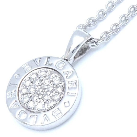 BVLGARI White Gold Diamond Necklace - Picture 1 of 9